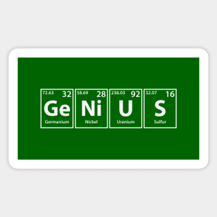 Genius Elements Spelling Sticker